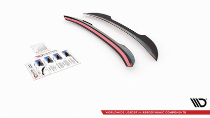 Spoiler CAP V.2 für Alfa Romeo Giulietta  schwarz Hochglanz