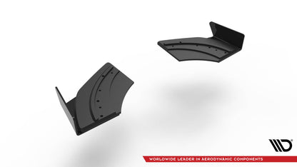 Street Pro Heck Ansatz Flaps Diffusor + Flaps für VW Scirocco R Mk3 schwarz Hochglanz