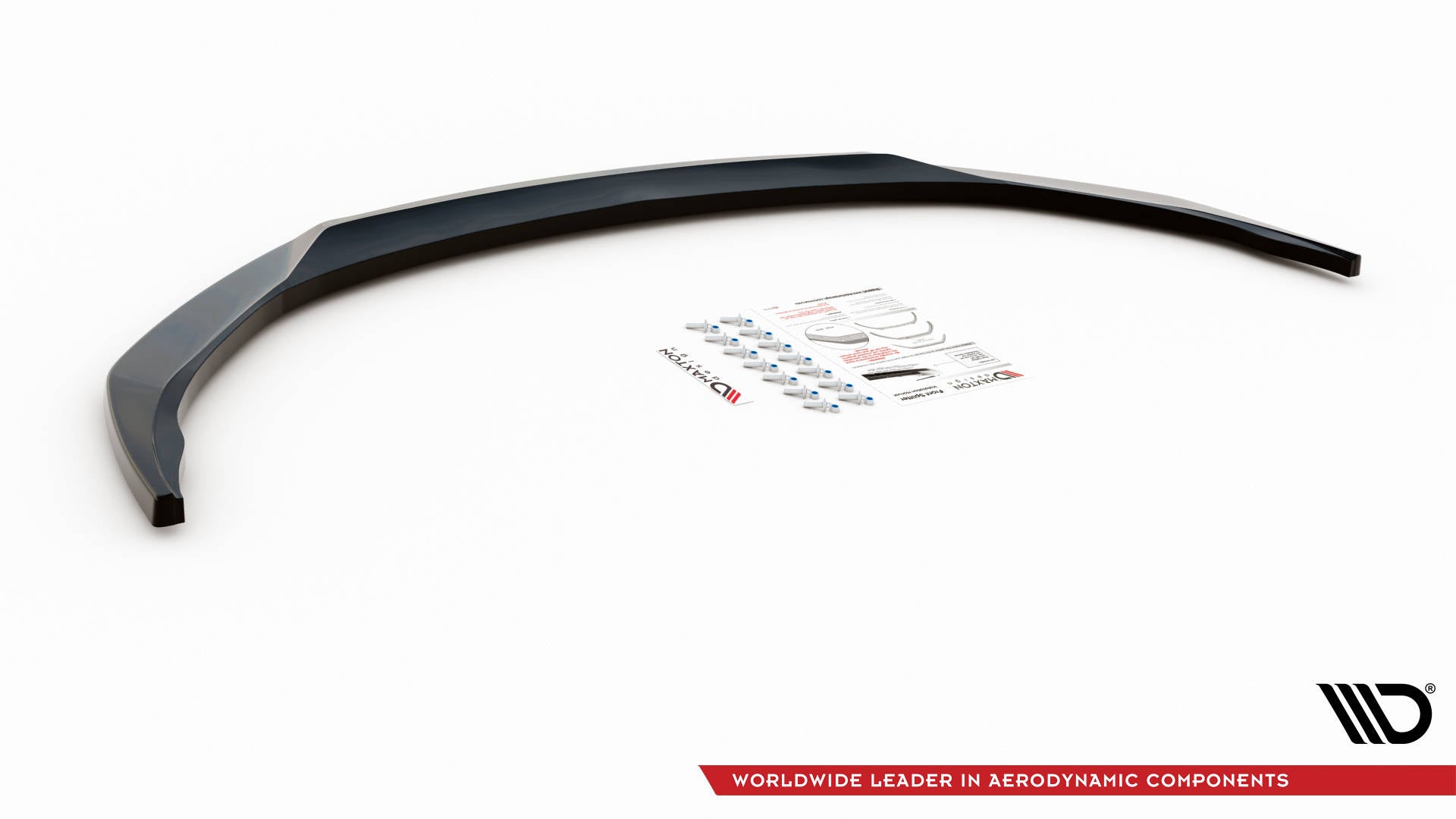 Front Ansatz V.3 für Opel Insignia Mk2 schwarz Hochglanz