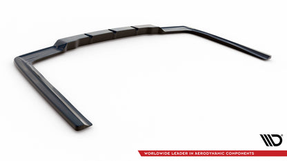Mittlerer Diffusor Heck Ansatz DTM Look für Mercedes-Benz E63 AMG Limousine W212 Facelift Carbon Look