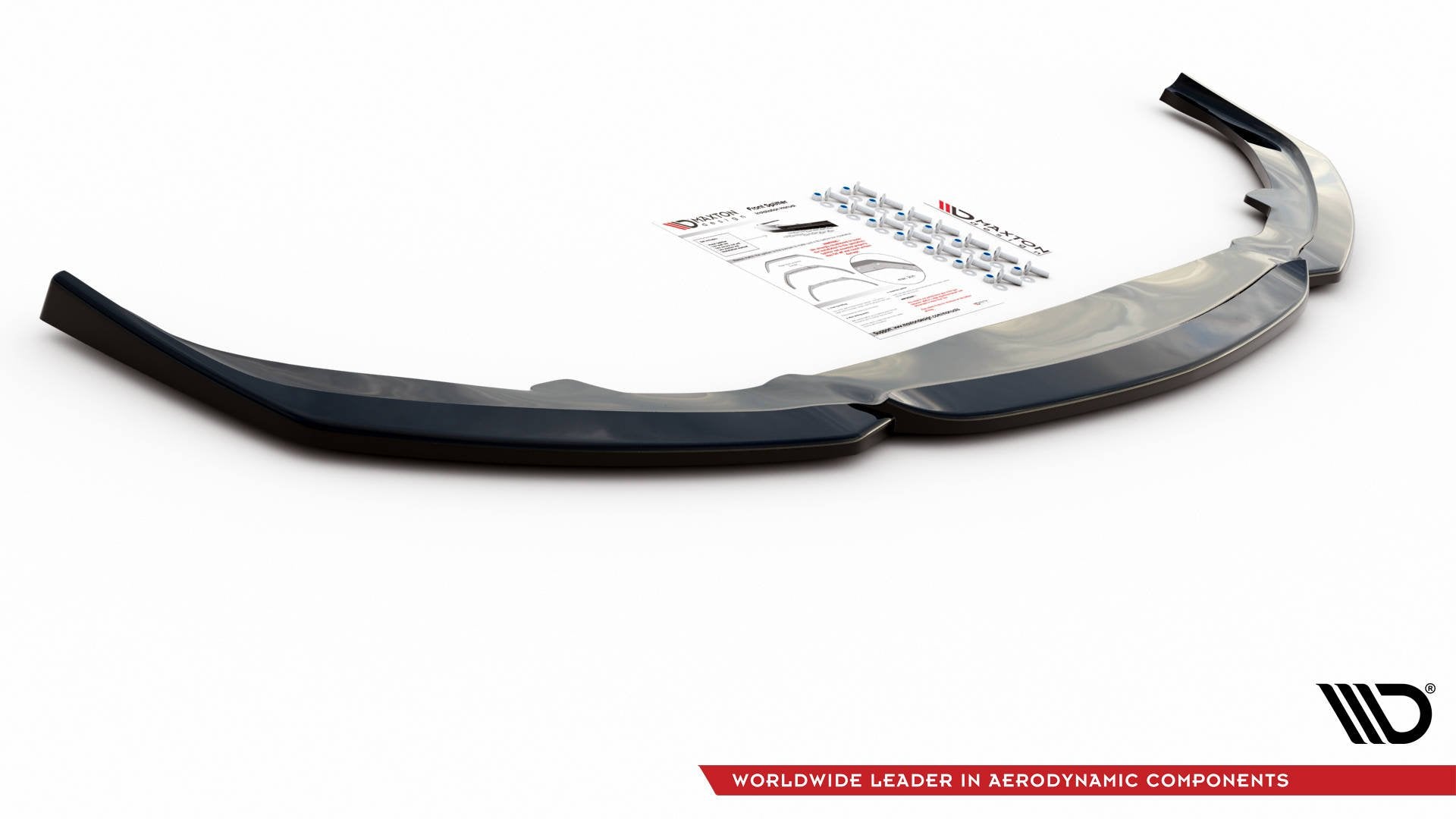 Front Ansatz V.2 für Lexus IS F Mk2 schwarz Hochglanz