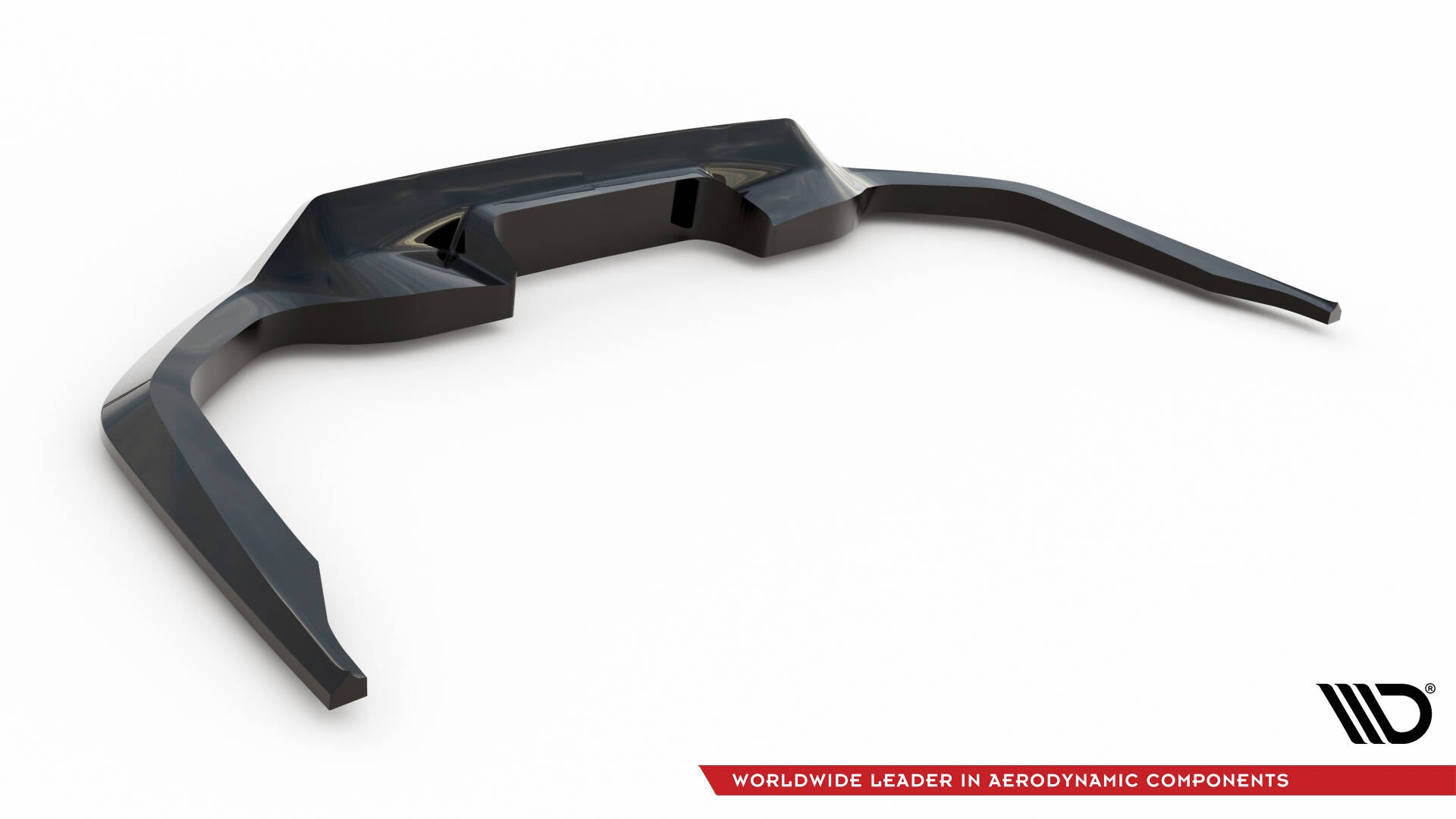 Mittlerer Cup Diffusor DTM Look Heck Ansatz für Honda Civic SI Mk10 schwarz Hochglanz