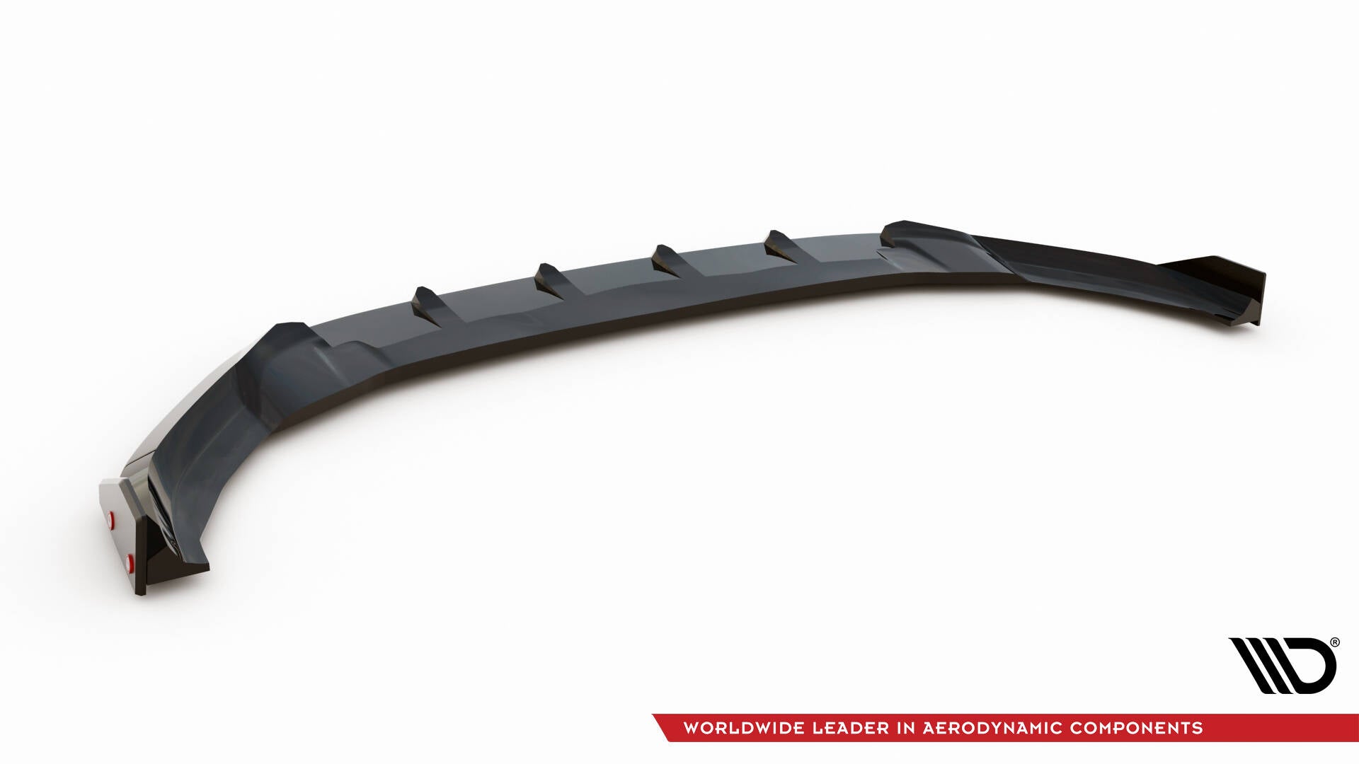 Front Ansatz V.5 + Flaps für VW Golf R / R-Line Mk7