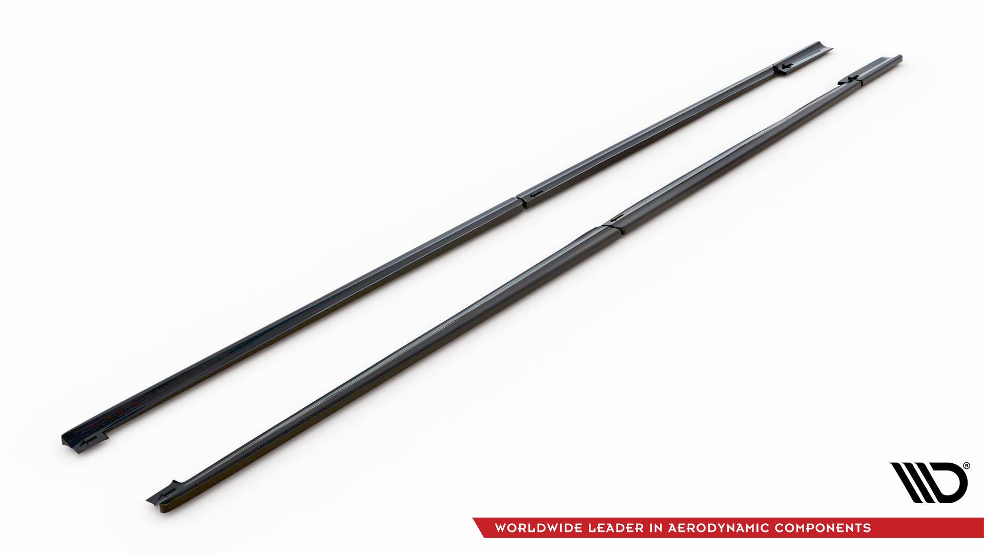 Seitenschweller Ansatz für V.1 für Mercedes-Benz V-Klasse Extra Long AMG-Line W447  schwarz Hochglanz