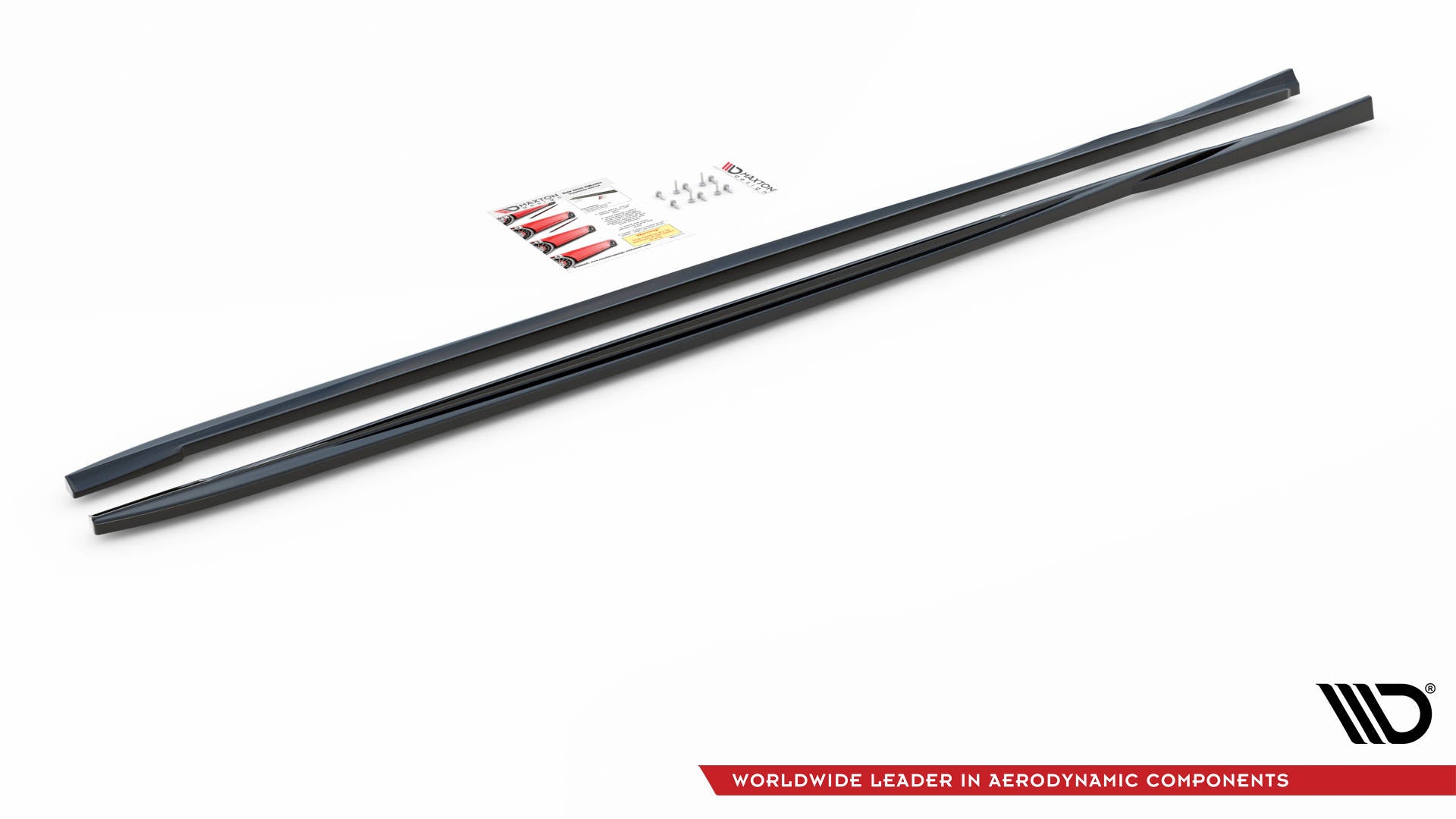 Seitenschweller Ansatz für Volvo V70 Mk3 Carbon Look