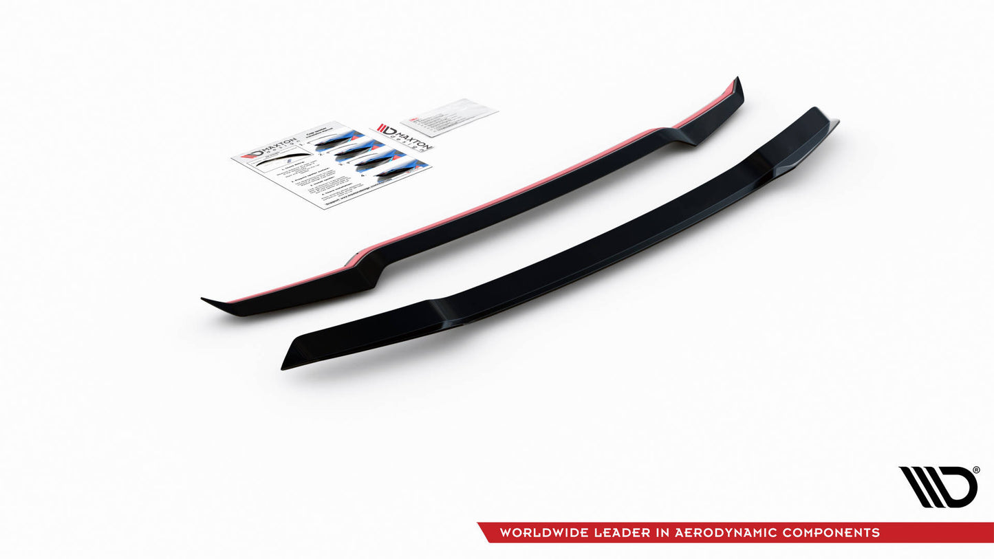 Spoiler CAP für Lexus UX F-Sport Mk1 schwarz Hochglanz