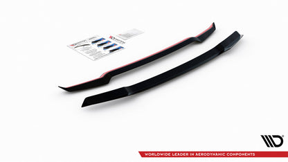 Spoiler CAP für Lexus UX F-Sport Mk1 schwarz Hochglanz