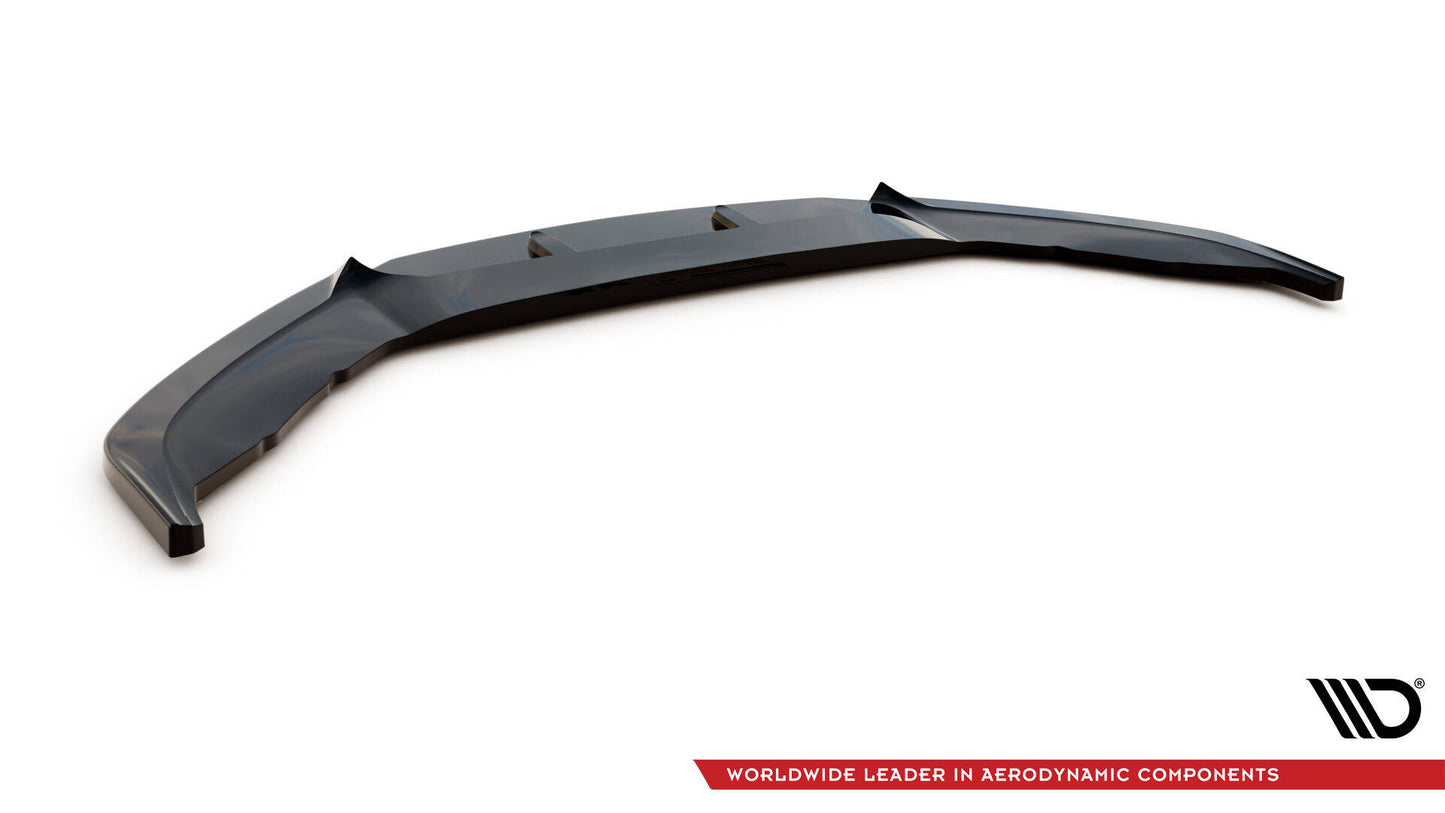 Front Ansatz V.3 für VW Scirocco R Mk3 schwarz Hochglanz