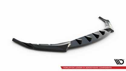 Front Ansatz V.4 für BMW 5er M-Paket / M550d / M550i G30/ G31 M-Paket schwarz Hochglanz