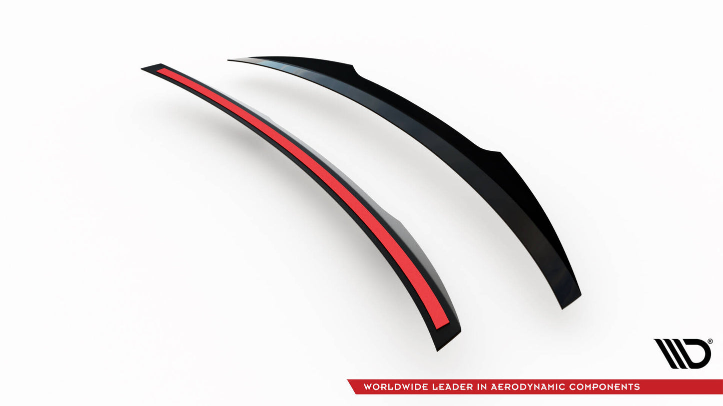 Spoiler CAP für Kia Stinger GT / GT-Line / Standard Mk1 schwarz Hochglanz