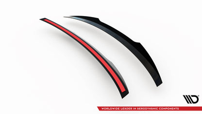 Spoiler CAP für Kia Stinger GT / GT-Line / Standard Mk1 schwarz Hochglanz
