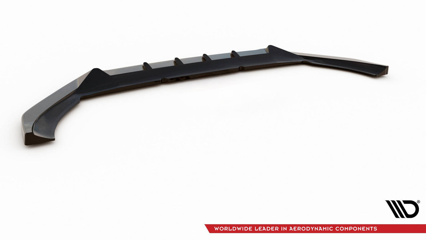 Front Ansatz V.2 für Volvo XC60 Mk2 R-Design schwarz Hochglanz