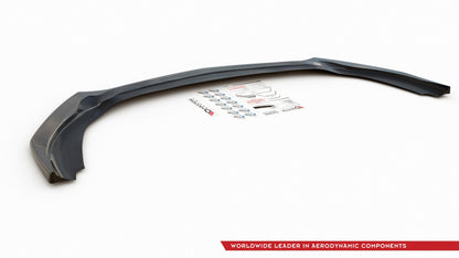 Front Ansatz V.2 für Mercedes A35 AMG Aero W177  schwarz Hochglanz