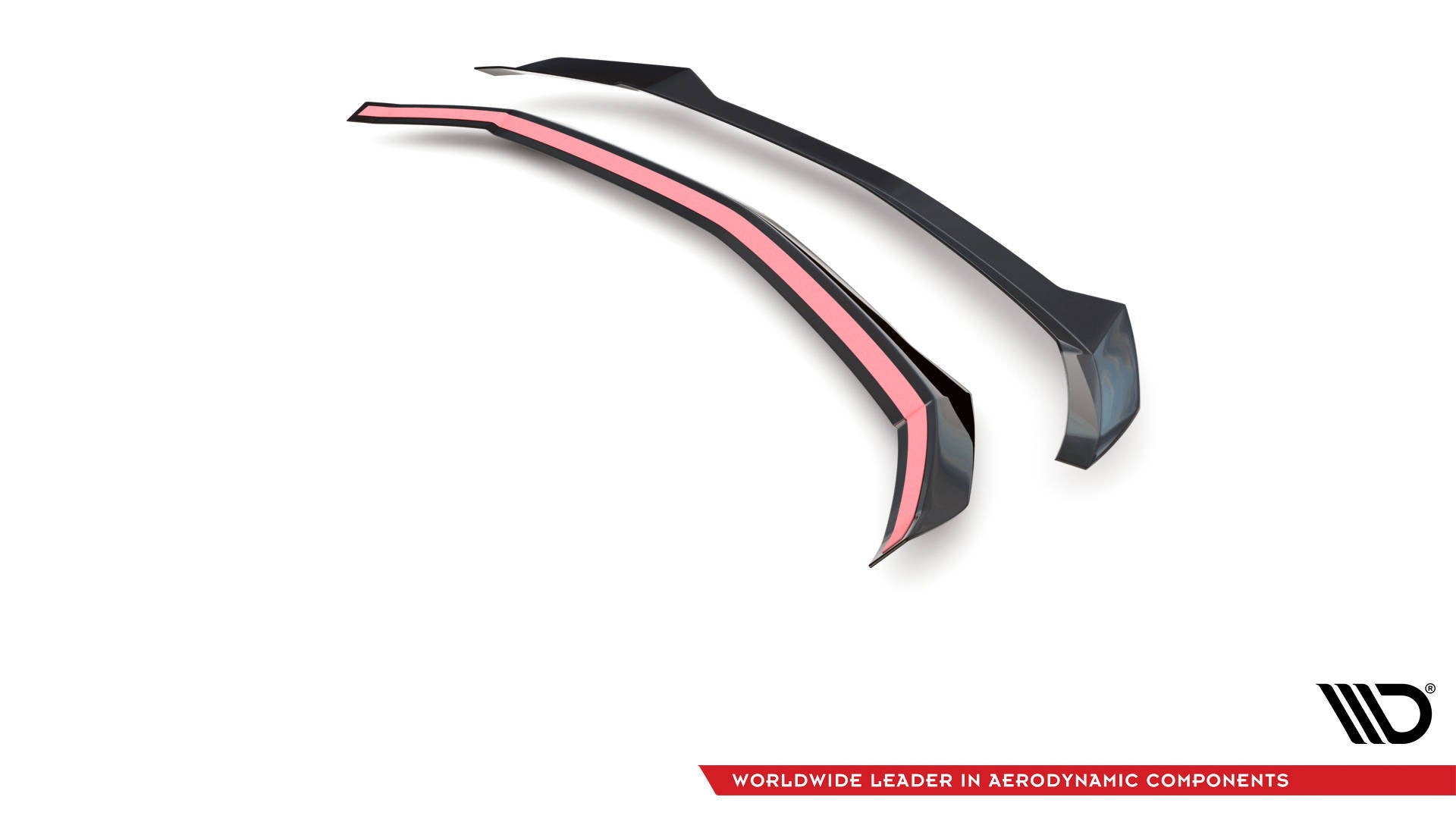 Höher Spoiler CAP für Lamborghini Urus Mk1 schwarz Hochglanz