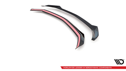 Höher Spoiler CAP für Lamborghini Urus Mk1 schwarz Hochglanz