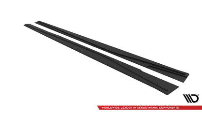 Street Pro Seitenschweller Ansatz für Mercedes-Benz A AMG-Line W176 Facelift