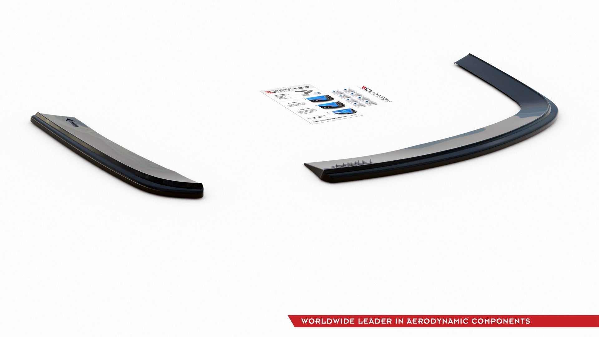 Heck Ansatz Flaps Diffusor für VOLKSWAGEN JETTA MK6 SEDAN vor Facelift schwarz Hochglanz
