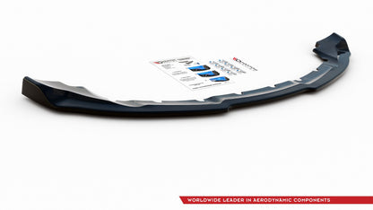 Mittlerer Diffusor Heck Ansatz für Mini Countryman Mk1 JCW schwarz matt