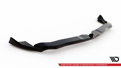 Front Ansatz für Alfa Romeo Giulia Quadrifoglio schwarz Hochglanz