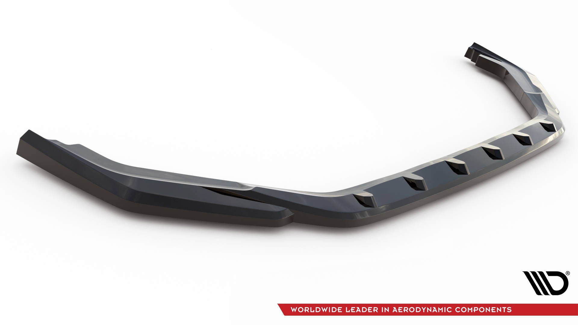 Front Ansatz V.3 für Honda Civic Type-R Mk 11 schwarz Hochglanz