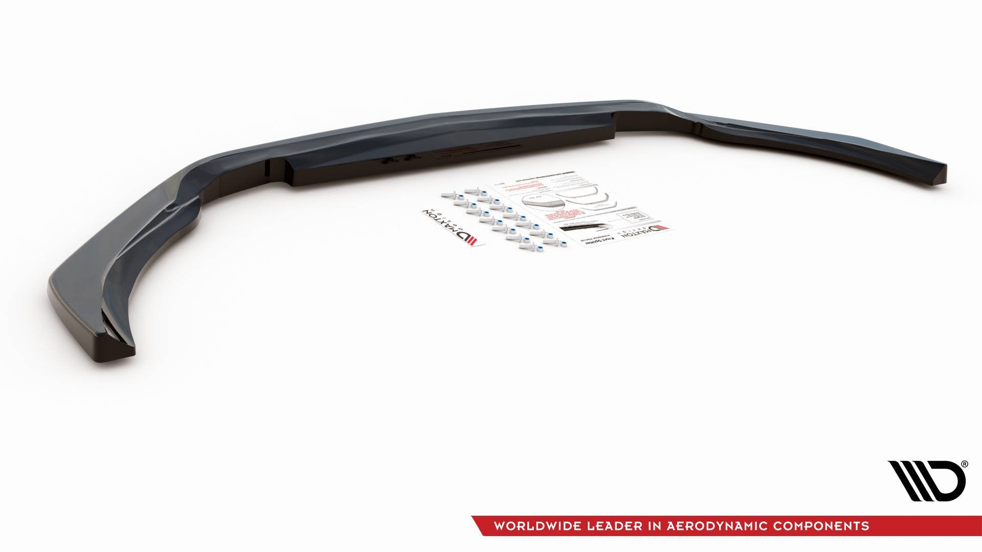 Front Ansatz V.1 für Mercedes-AMG A 45 S Aero Pack W177 schwarz Hochglanz