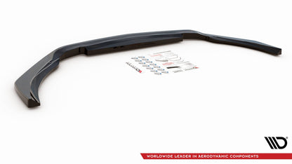 Front Ansatz V.1 für Mercedes-AMG A 45 S Aero Pack W177 schwarz Hochglanz