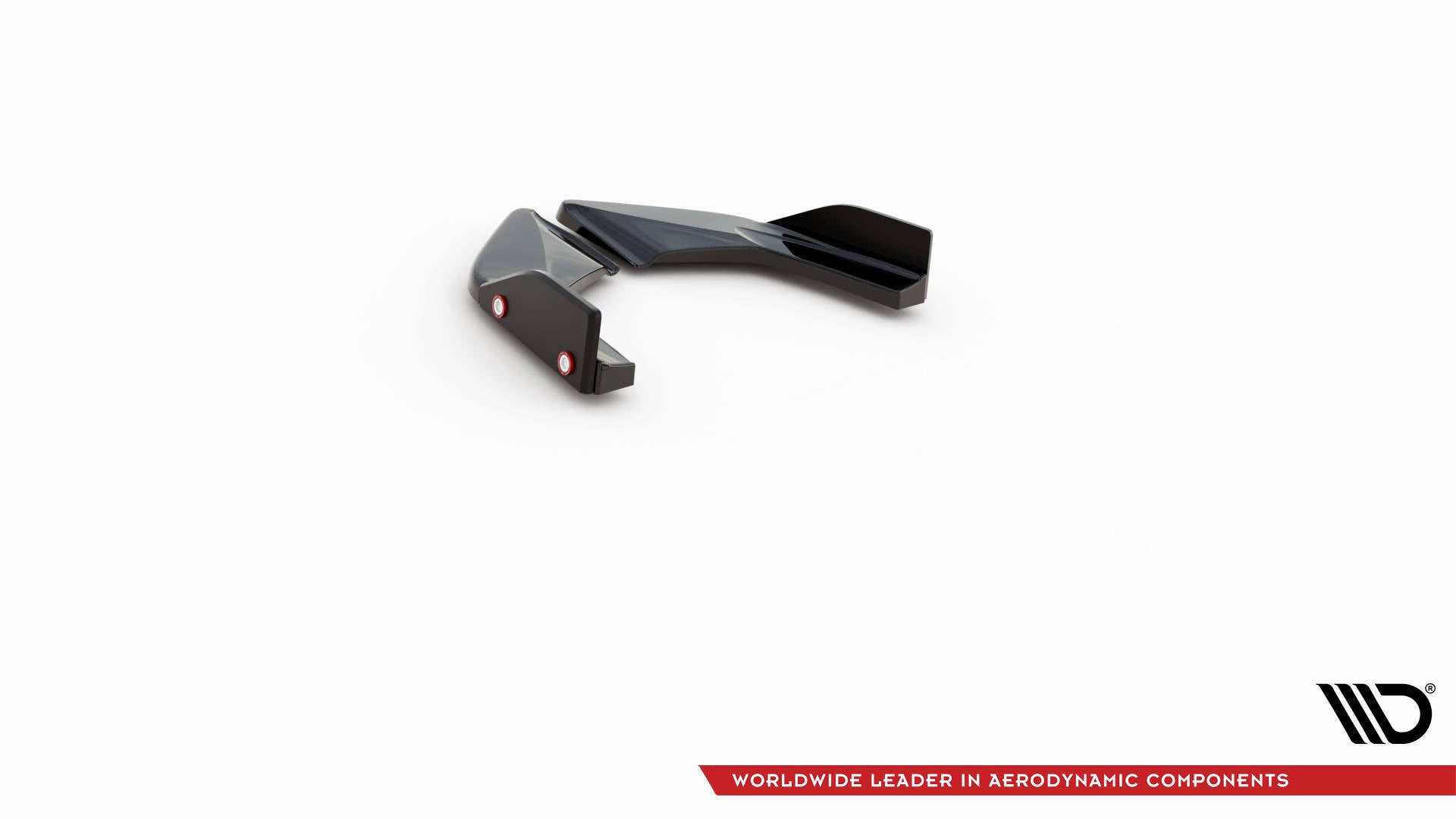 Heck Ansatz Flaps Diffusor V.2 +Flaps für Volkswagen Golf GTI / GTE Mk8