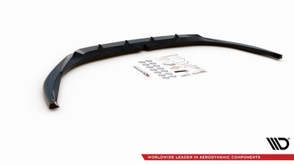 Front Ansatz für Citroen DS4 schwarz Hochglanz