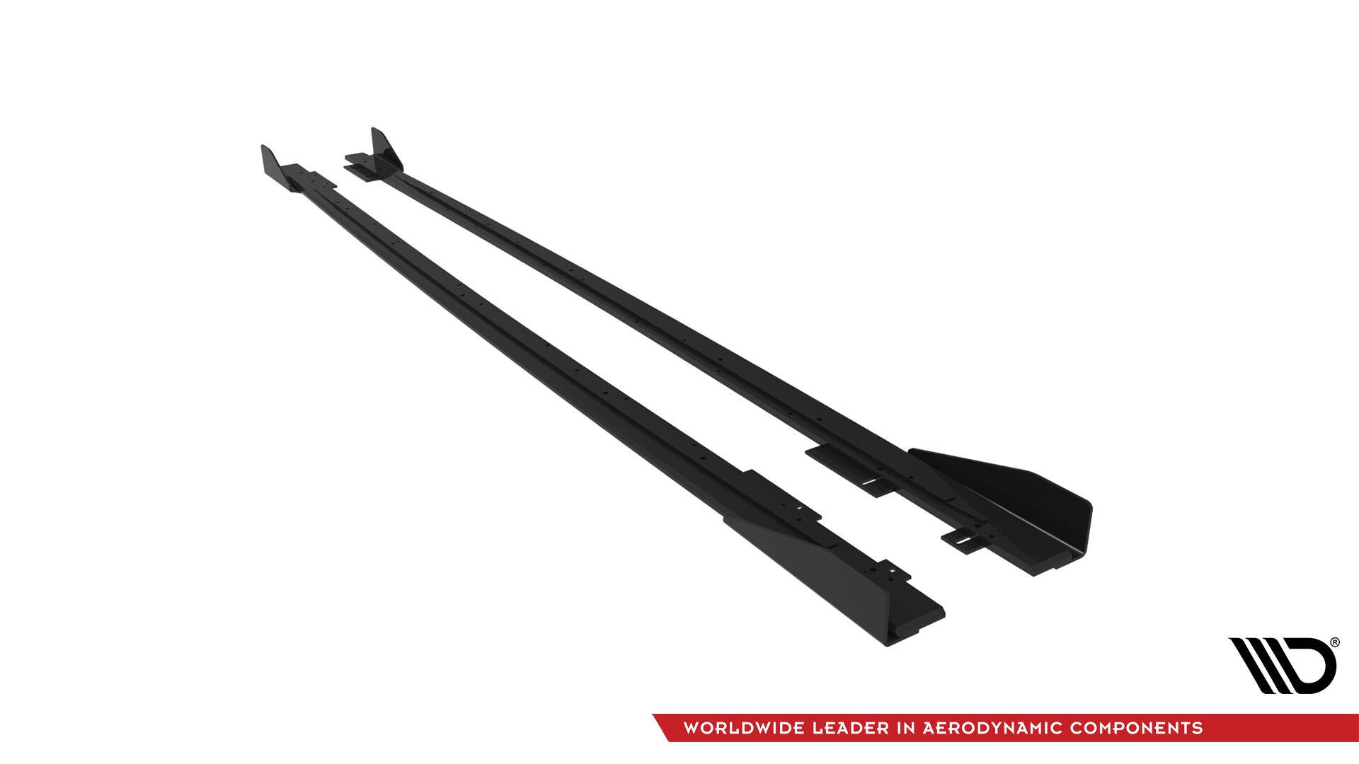 Street Pro Seitenschweller Ansatz für V.1 für + Flaps Audi RS3 Limousine 8V Facelift schwarz Hochglanz