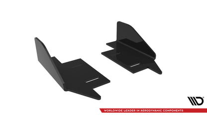 Seitenschweller Flaps für Audi RS3 Limousine 8V Facelift schwarz Hochglanz