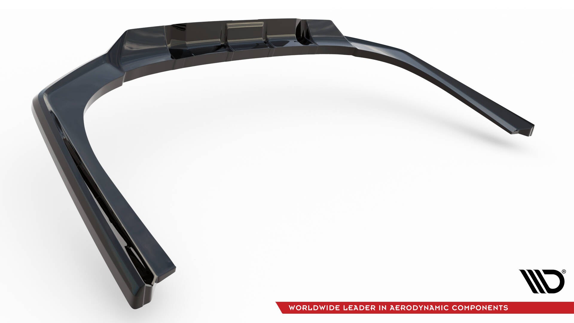 Mittlerer Cup Diffusor DTM Look Heck Ansatz für BMW 7 M-Paket G70 schwarz Hochglanz