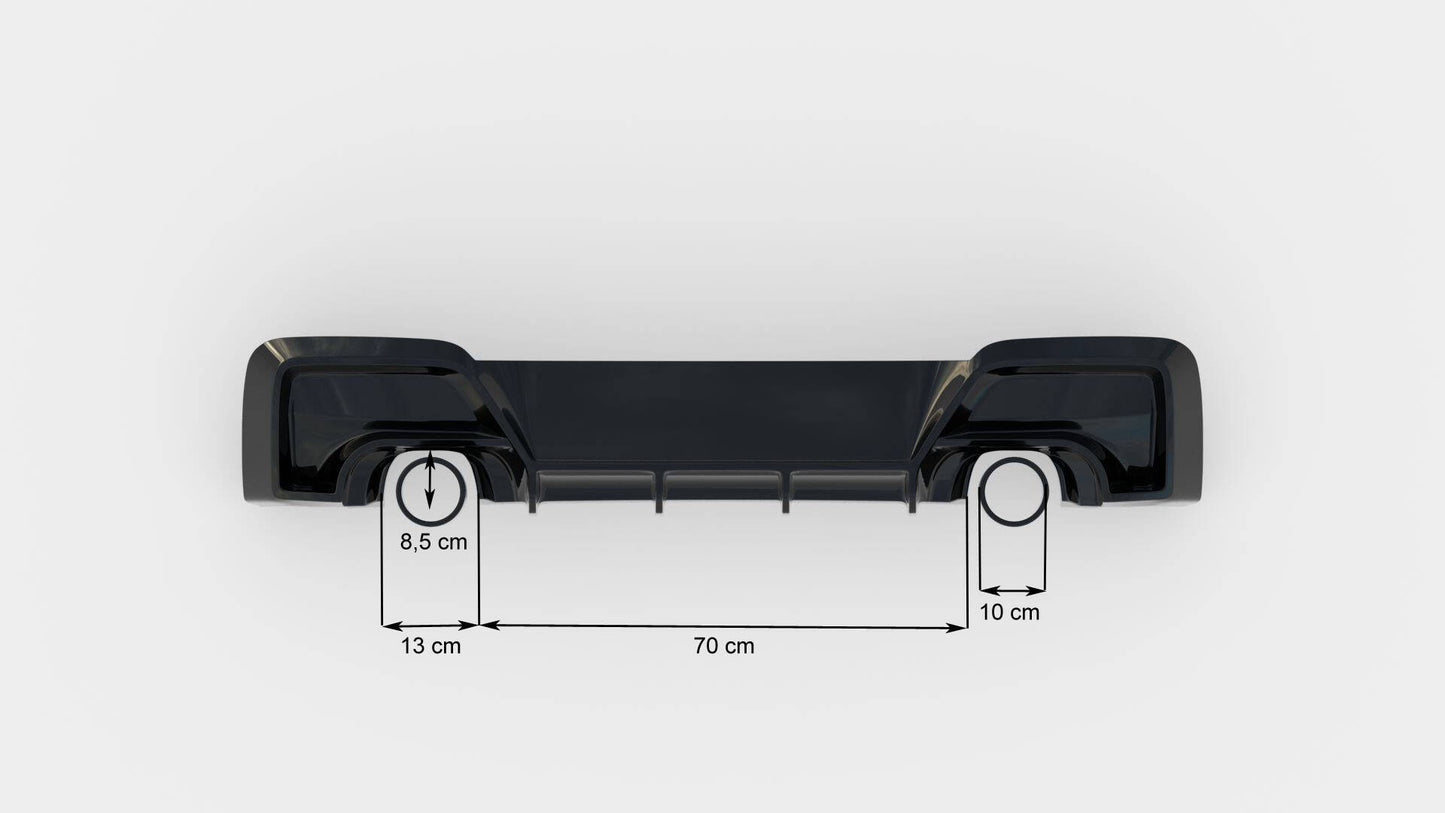 Diffusor Heck Ansatz V.1 für BMW M135i F20