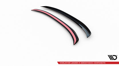Spoiler CAP für Porsche 911 Carrera / Carrera GTS 997 Facelift schwarz Hochglanz