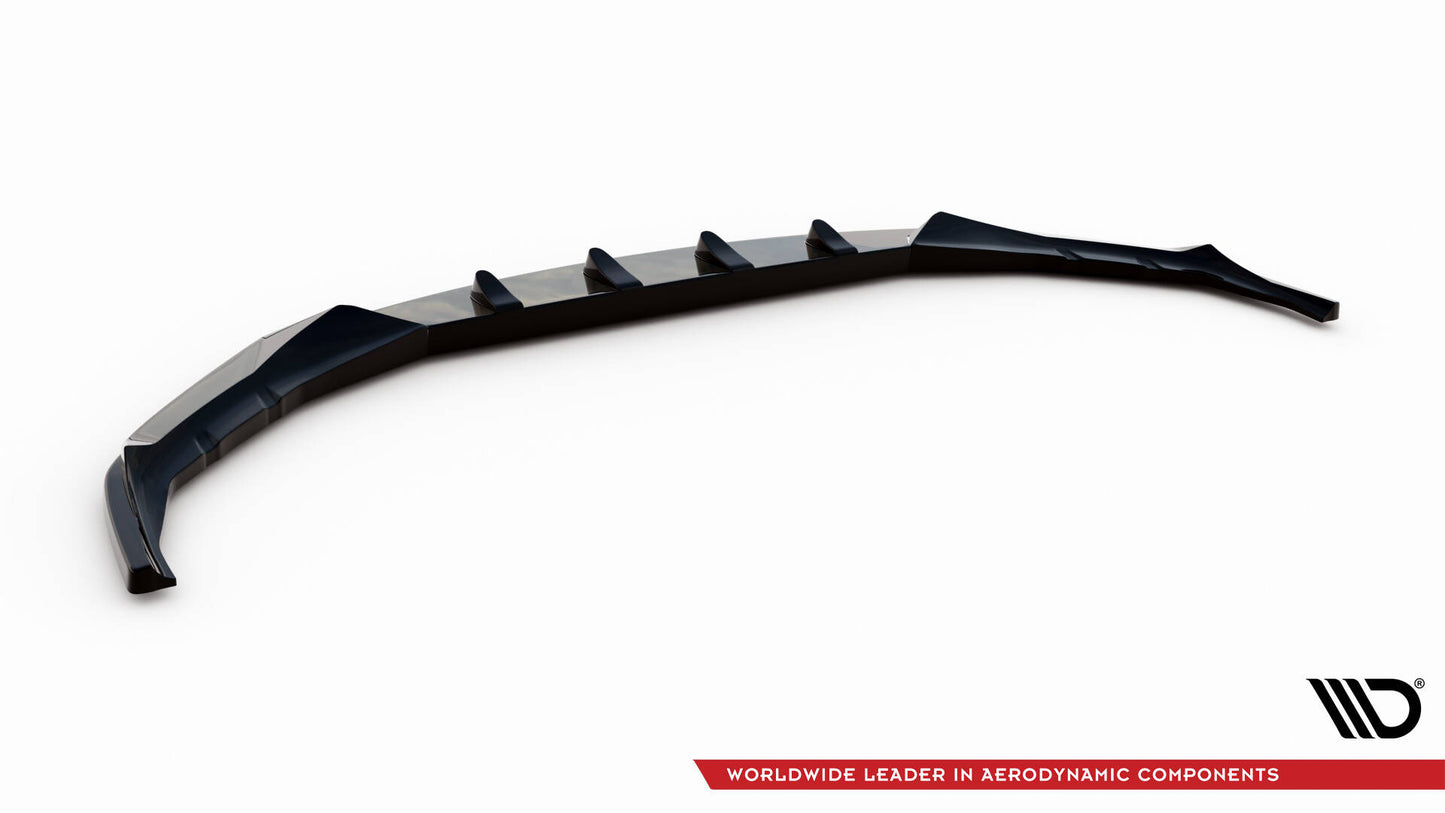 Front Ansatz V.4 für BMW 5er M-Paket / M550d / M550i G30/ G31 M-Paket schwarz Hochglanz