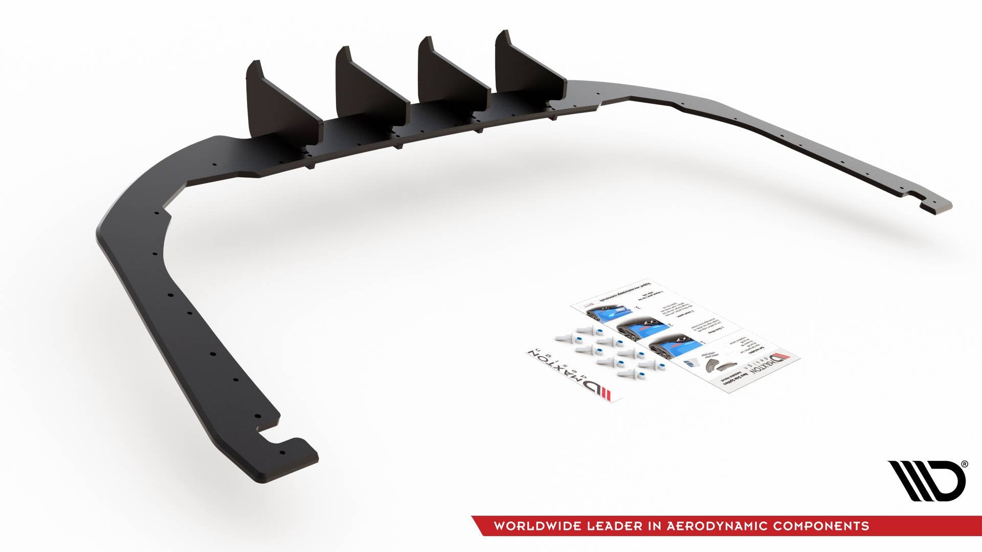 Robuste Racing Diffusor Heck Ansatz für Volkswagen Arteon R-Line
