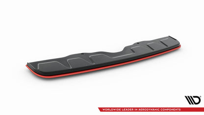 Heckansatz V.2 SUBARU WRX STI schwarz Hochglanz