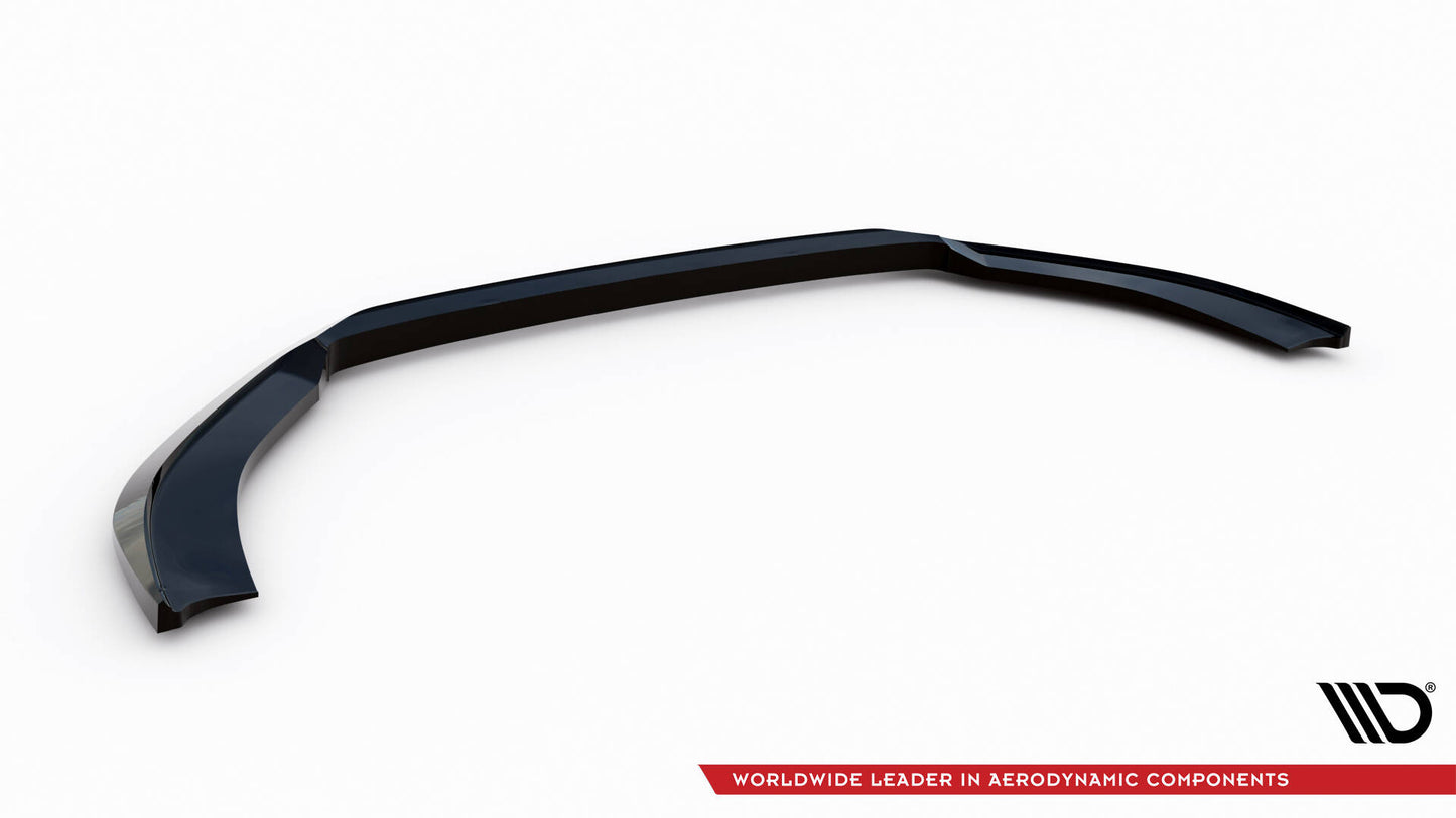 Front Ansatz V.5 für Audi RS3 Limousine 8V Facelift schwarz Hochglanz
