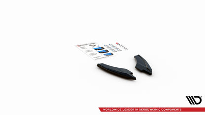Heck Ansatz Flaps Diffusor V.2 für Audi S3 Sportback 8Y Carbon Look