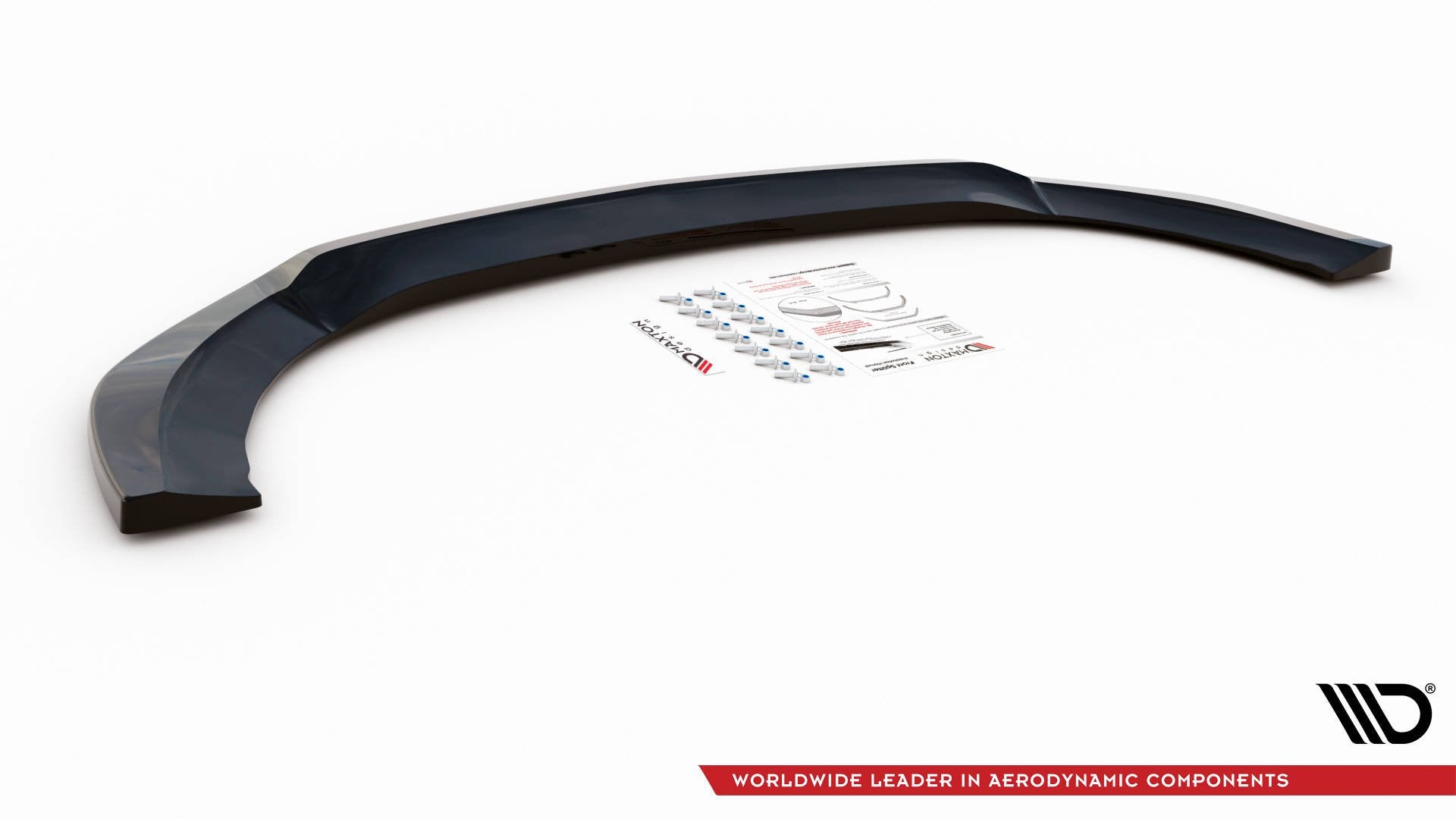 Front Ansatz V.4 für Mercedes-Benz V-Klasse AMG-Line W447  schwarz Hochglanz