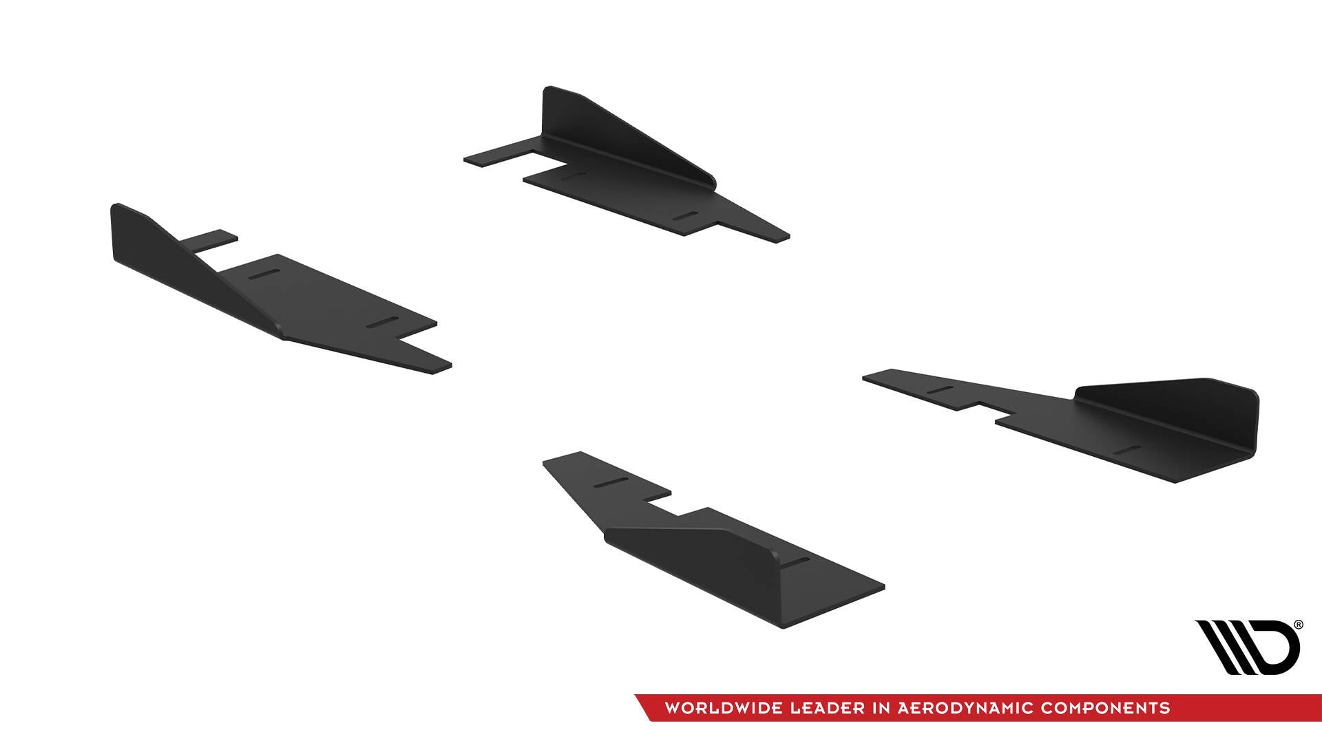 Seitenschweller Flaps für Kia Stinger GT / GT-Line / Standard Mk1 schwarz Hochglanz