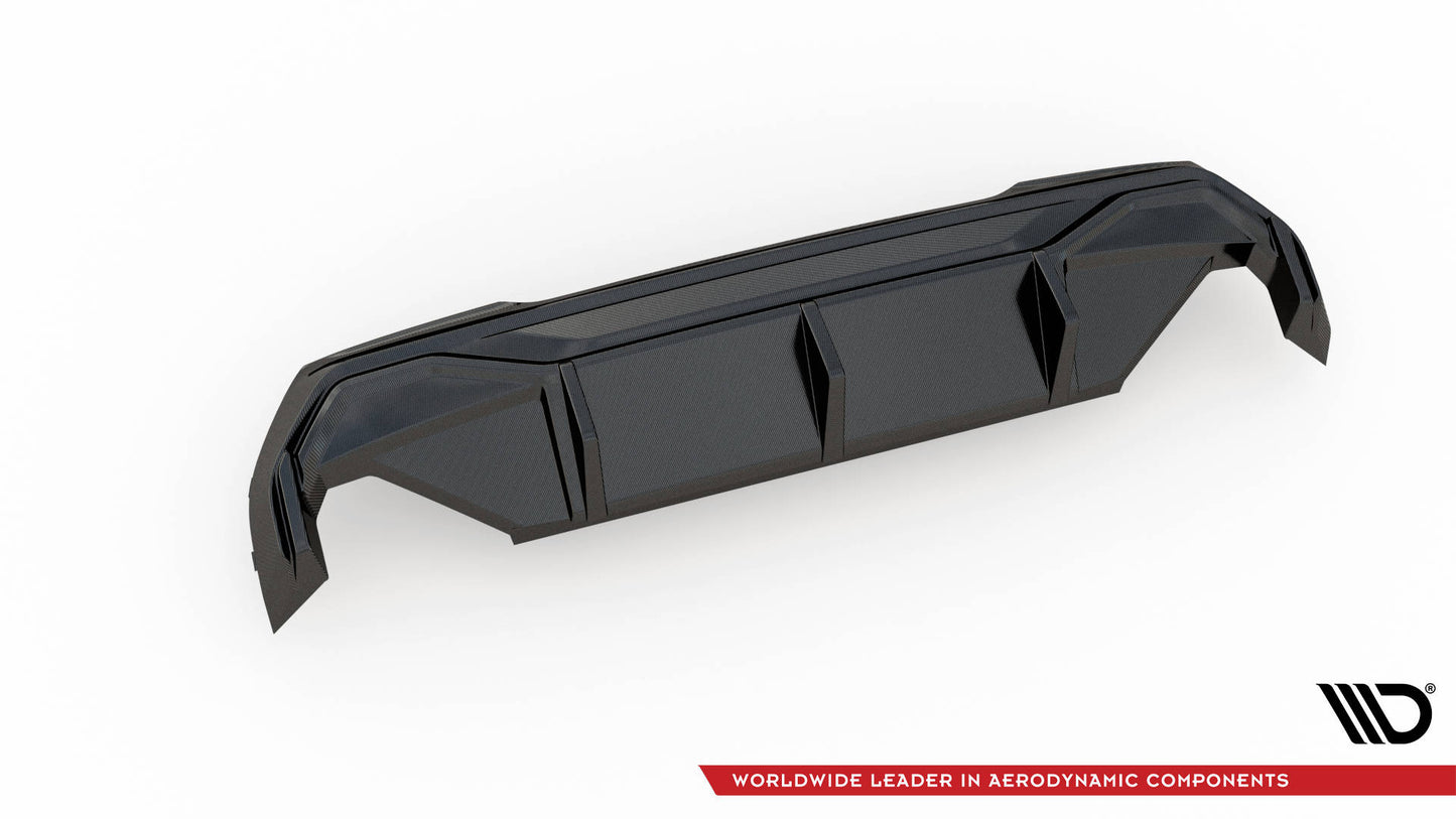 Carbon Fiber Diffusor Heck Ansatz für Prepreg V.2 BMW 1er F40 M-Paket/ M135i