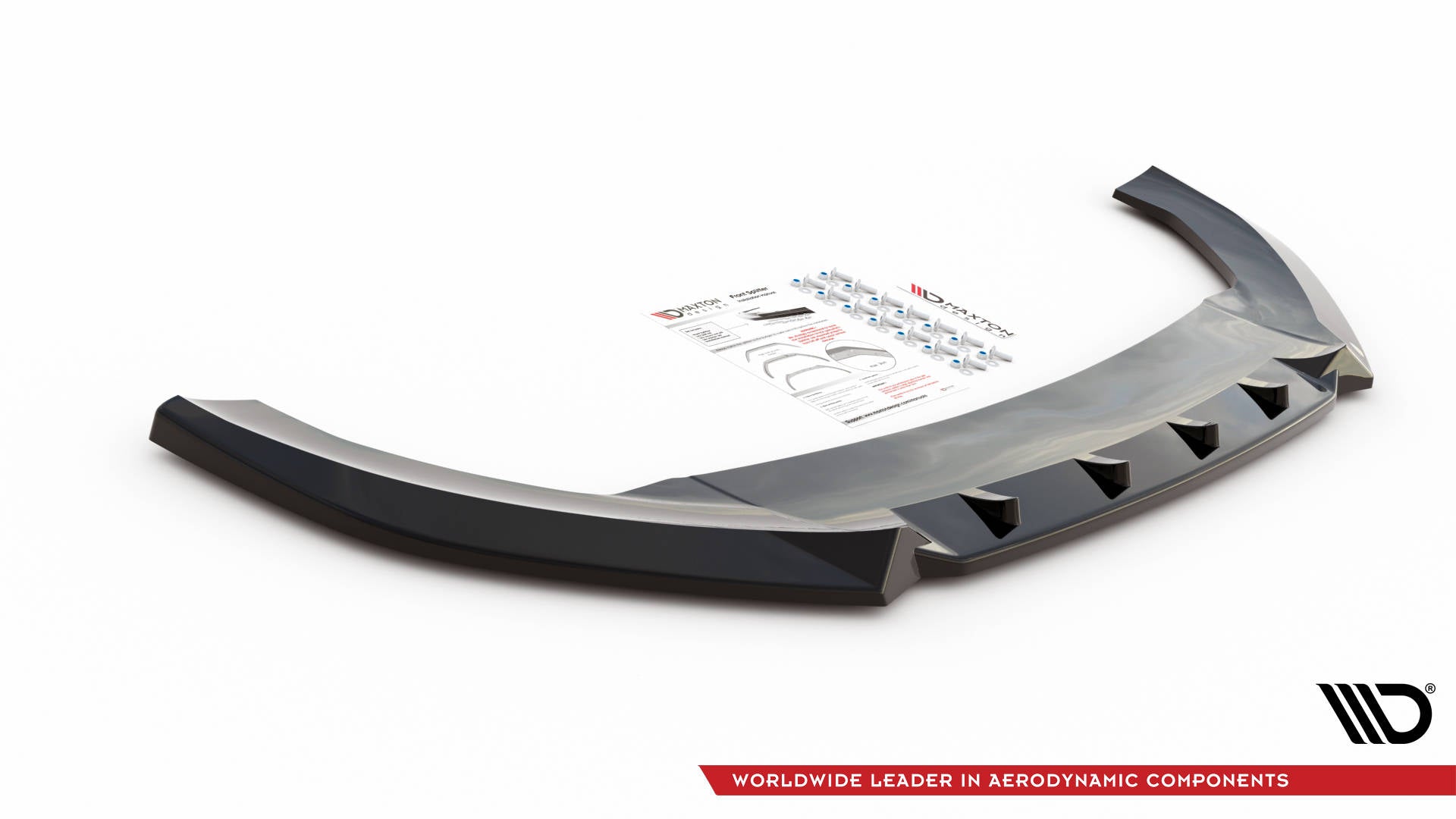 Front Ansatz V.1 für Cupra Leon Mk1 schwarz Hochglanz