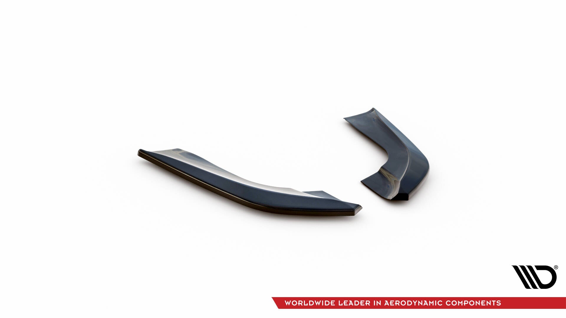 Heck Ansatz Flaps Diffusor für BMW X5 E70 Facelift M Paket schwarz Hochglanz