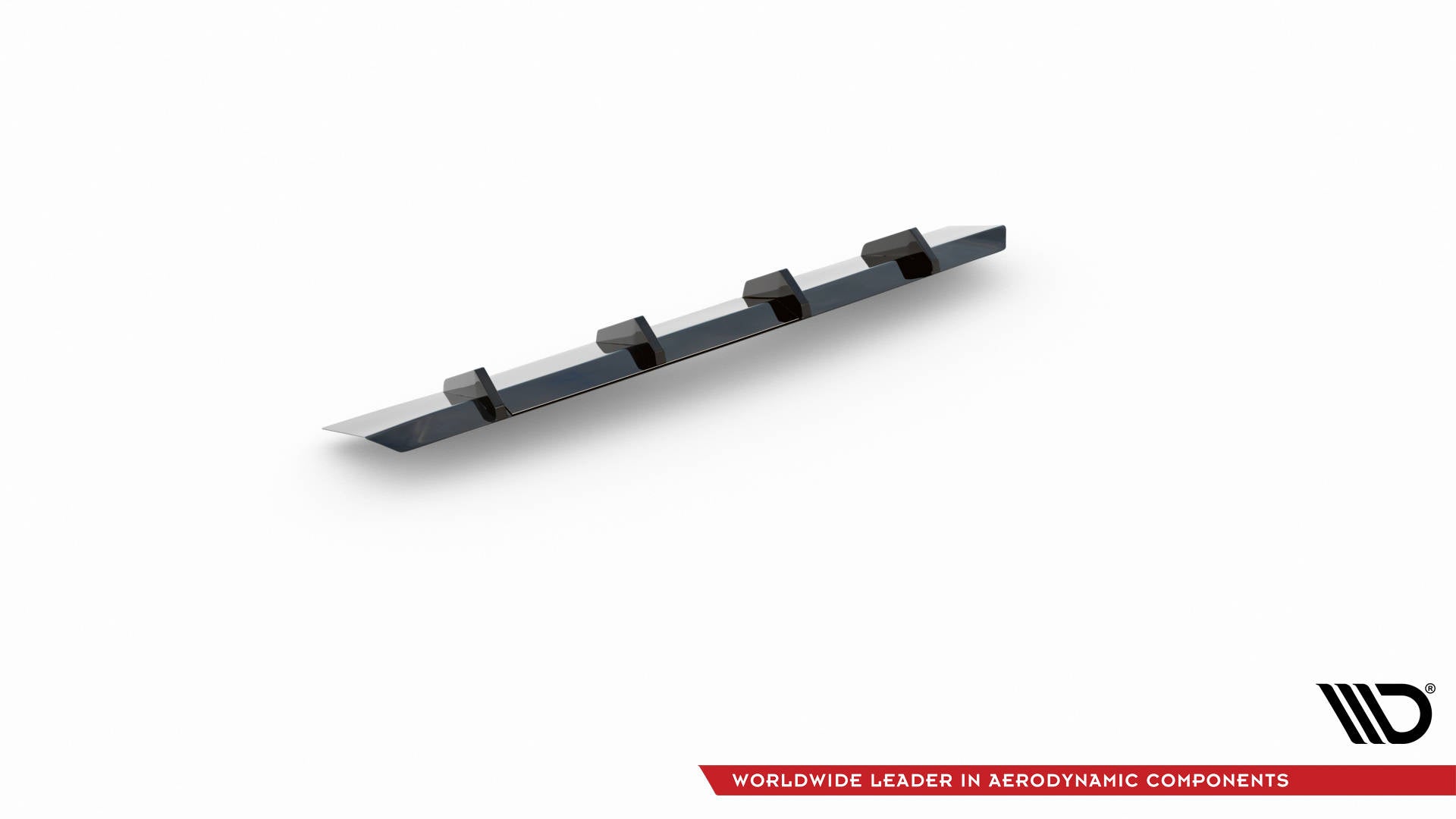 Diffusor Heck Ansatz für Audi A5 S-Line F5 Coupe / Sportback schwarz Hochglanz