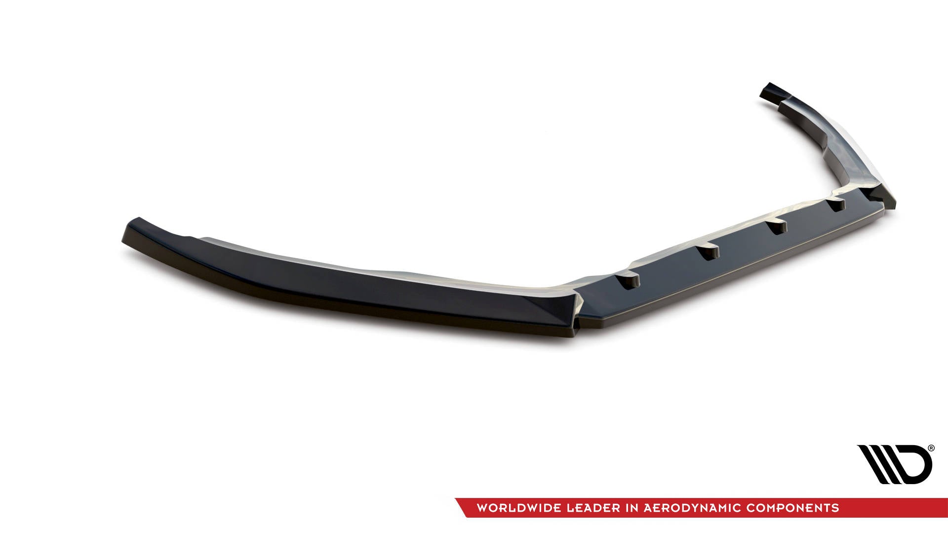 Front Ansatz V.2 für Peugeot 208 GTi Mk1 schwarz Hochglanz