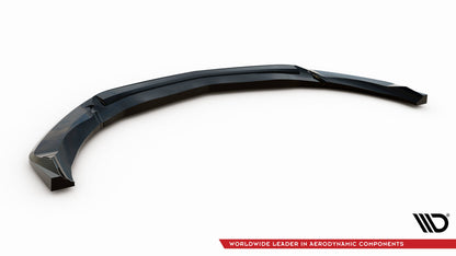 Front Ansatz V.3 für Mercedes-AMG CLA 45 Aero C117 Facelift schwarz Hochglanz