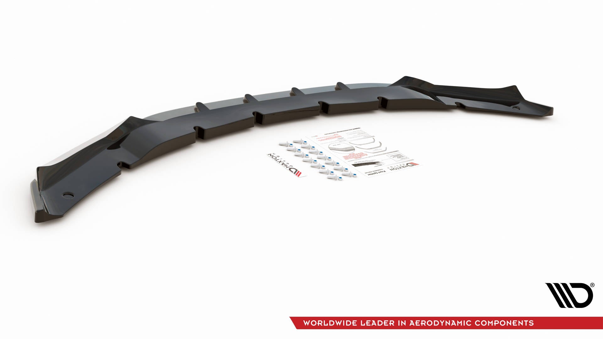 Front Ansatz V.1 für BMW X5 M F85 / X6 M F86 schwarz Hochglanz