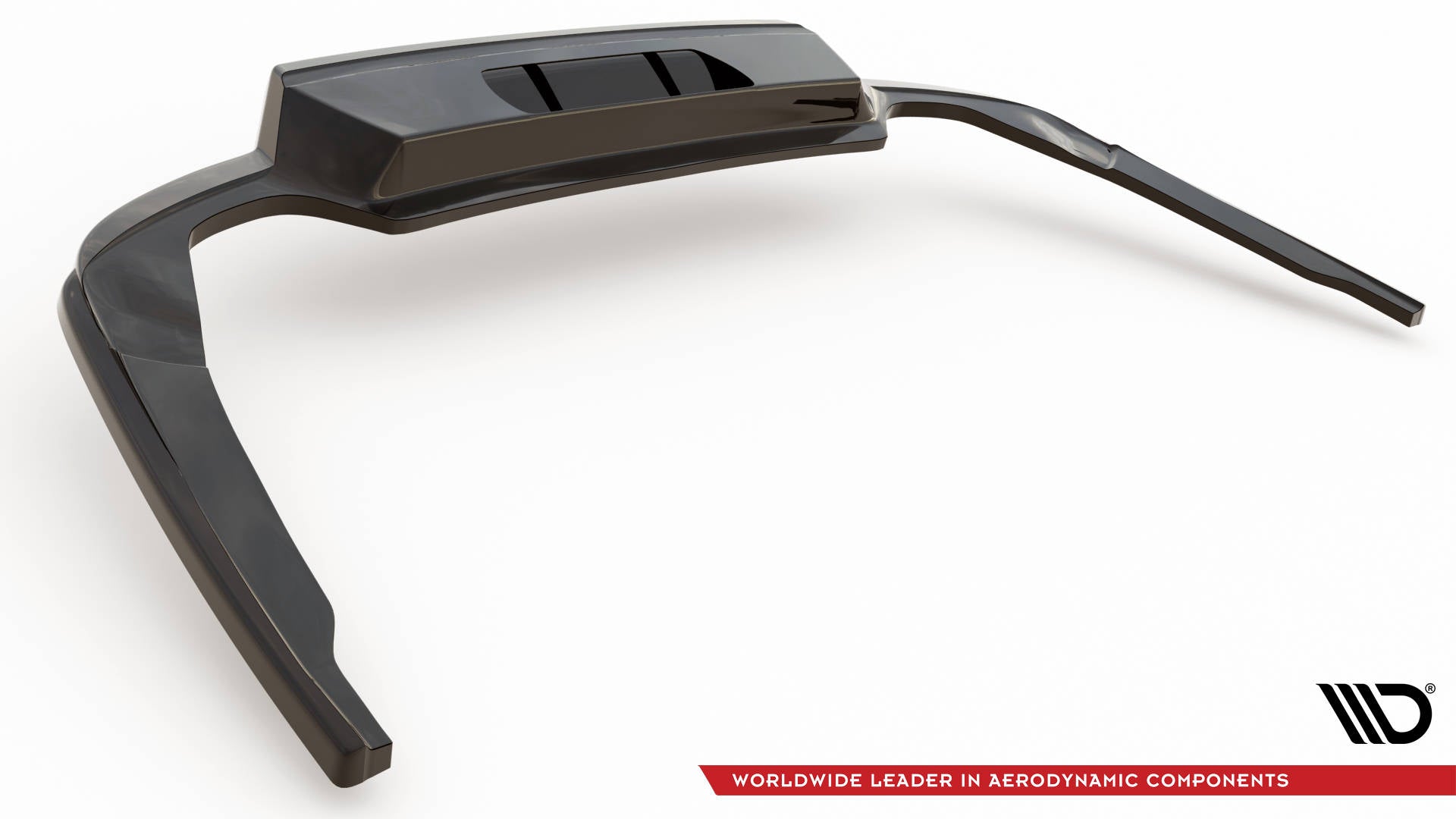 Mittlerer Cup Diffusor DTM Look Heck Ansatz für Skoda Octavia Sportline Mk4 schwarz Hochglanz