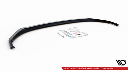 Front Ansatz V.1 für Skoda Enyaq iV schwarz Hochglanz