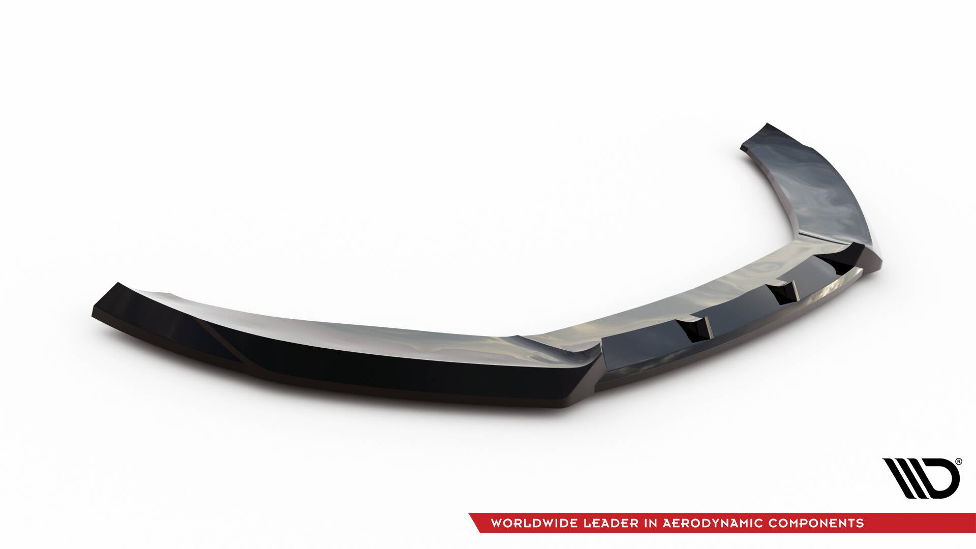 Front Ansatz V.4 für Audi S4 / A4 S-Line B8 schwarz Hochglanz